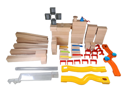 HABA Kugelbahn Bauteile Murmelbahn Holz & Kunststoff Ergänzung