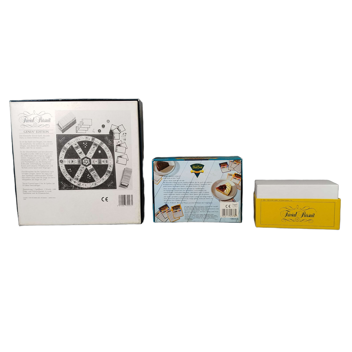 Hasbro Bundle Trivial Pursuit 730003 Set von 3 Quizspiel
