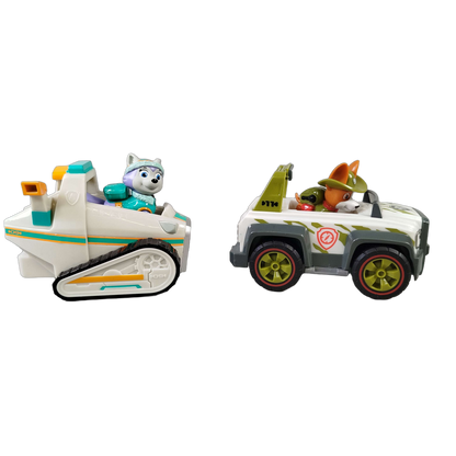 Spin Master Bundle Paw Patrol Set von 4 Fahrzeuge & Figuren