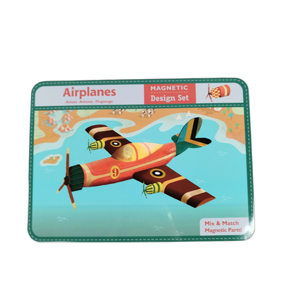 mudpuppy Airplanes Magnetic Design Set 903612 Magnetspiel, Neu