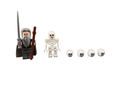 LEGO Bundle Herr der Ringe Gandalf & Skelett Set von 6 Minifiguren