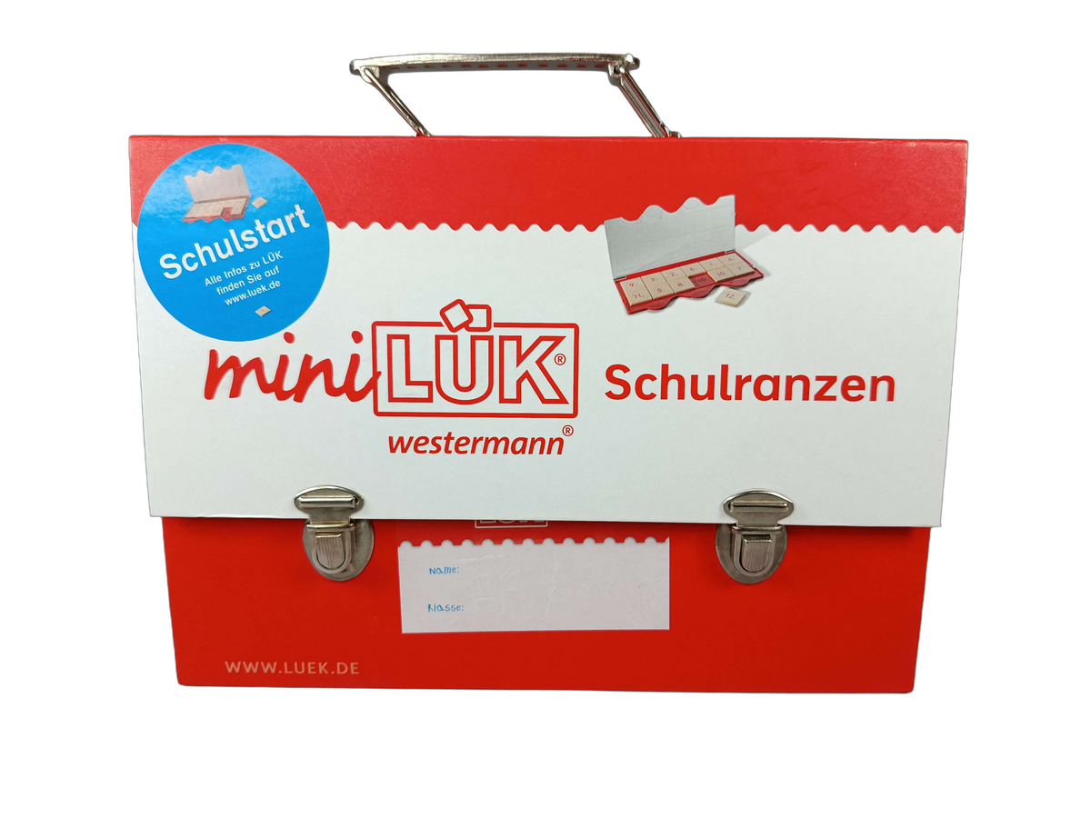 Westermann miniLÜK Schulranzen Lernsystem Kontrollgerät & 7 Hefte