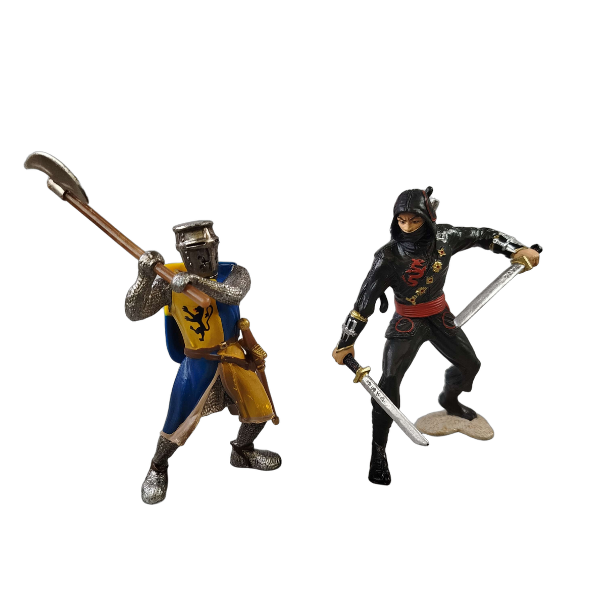 Schleich Tiere Bundle 3 Teile Ritter Ninja Turnierpferd Figuren