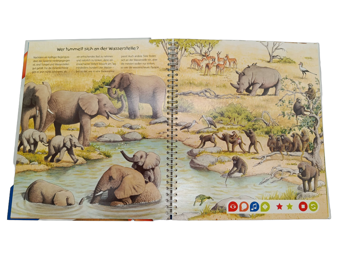 Ravensburger tiptoi Entdecke die Tiere Afrikas Buch
