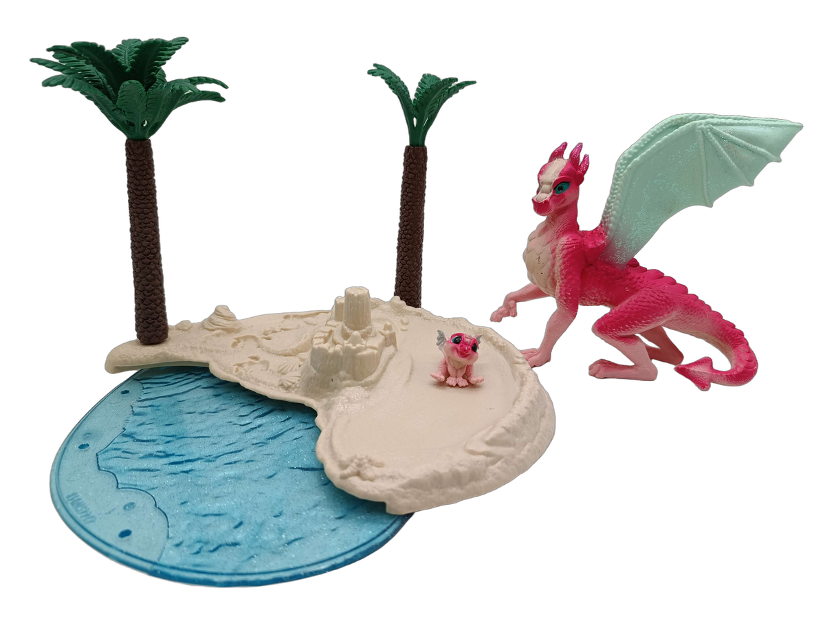 Schleich bayala Dracheninsel mit Schatz 42436 Spielset mit Zubehör