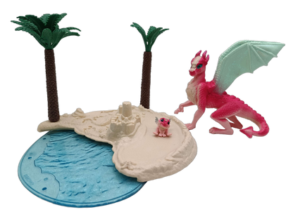 Schleich bayala Dracheninsel mit Schatz 42436 Spielset mit Zubehör