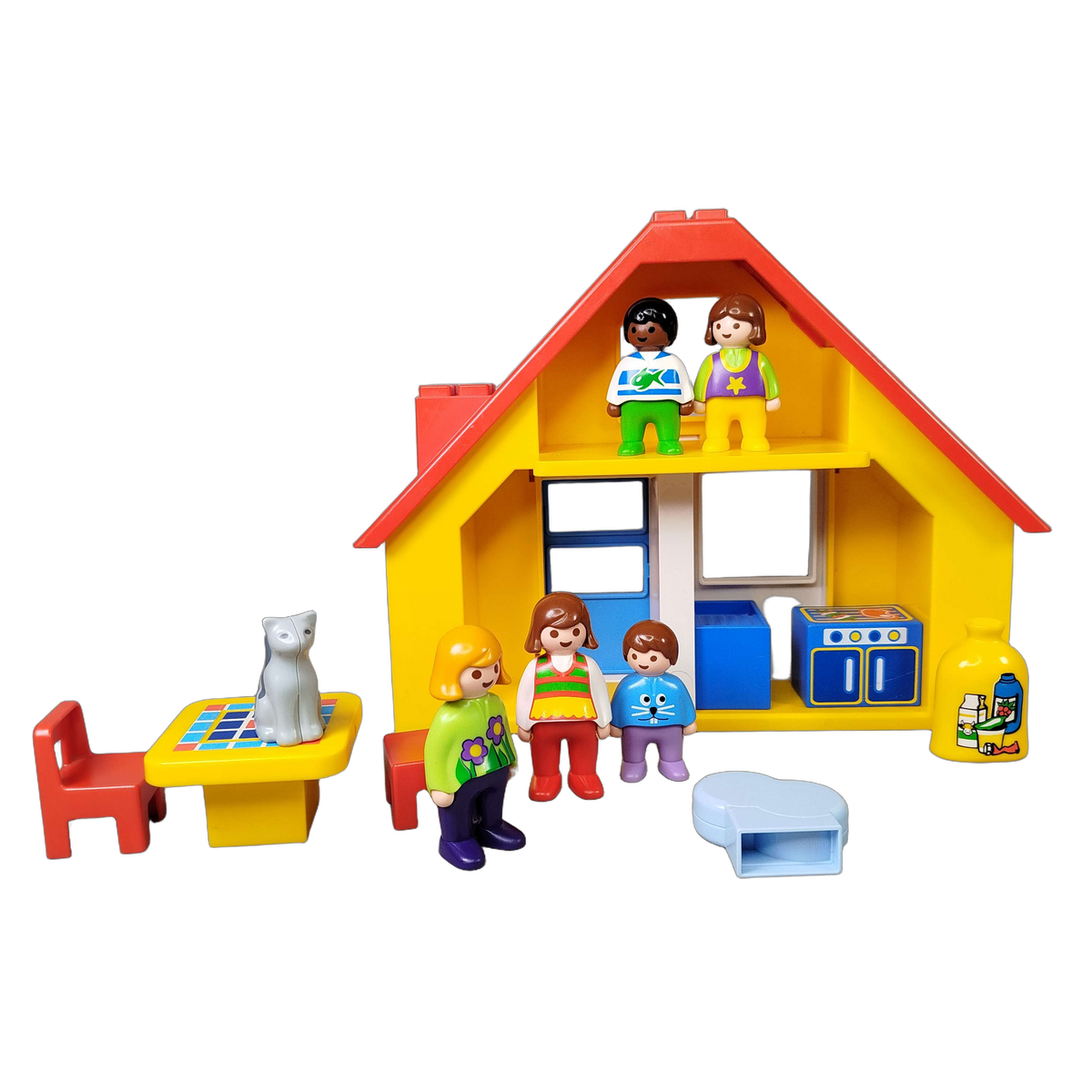 Playmobil Haus mit 6 Figuren & Möbeln Spielset