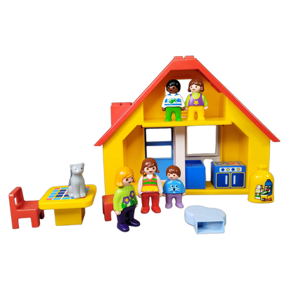 Playmobil Haus mit 6 Figuren & Möbeln Spielset