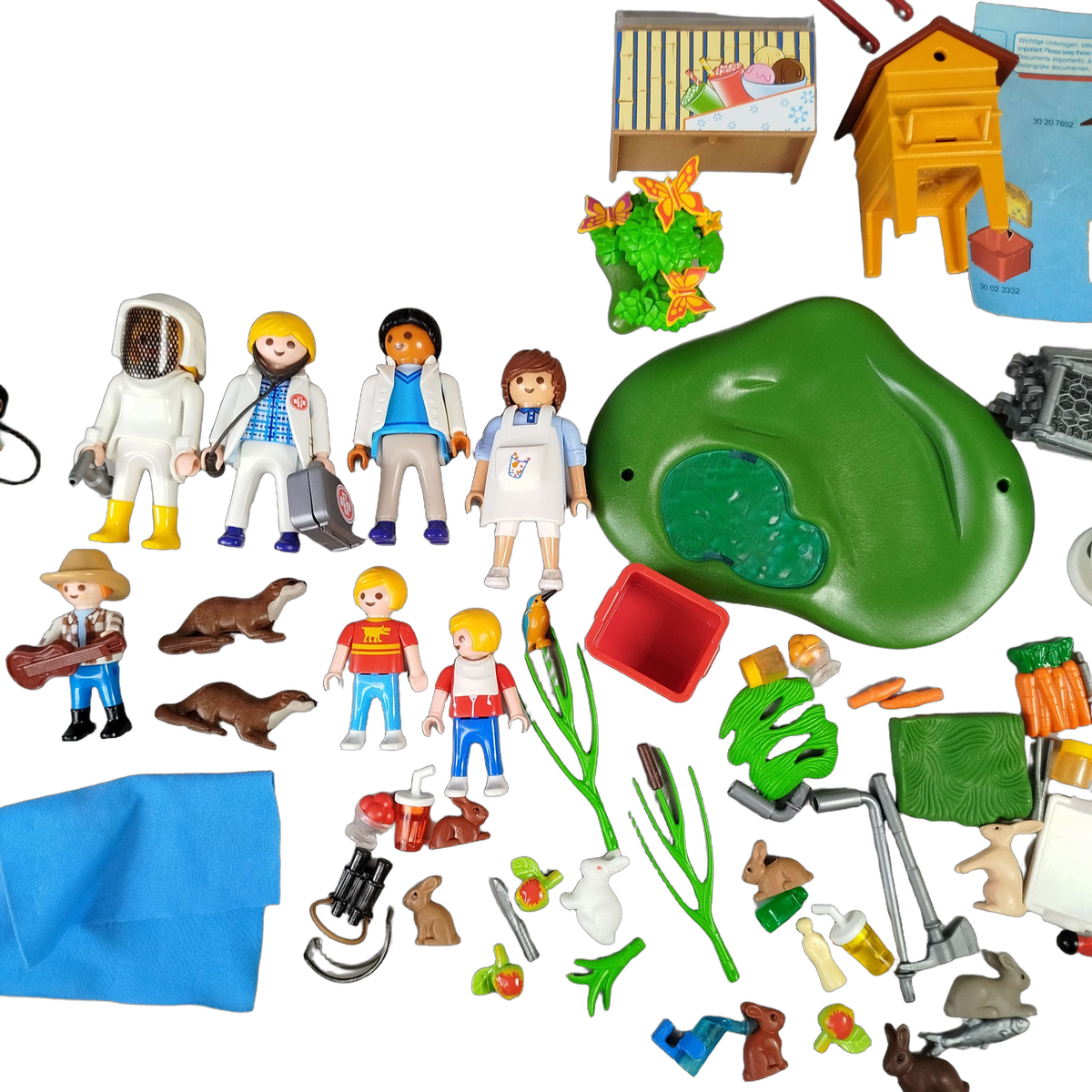 Playmobil Bundle Feuerwehr 6818 6662 5398 6948 Set von 7 Figuren