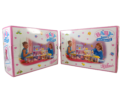 Zapf Creation Bundle BABY born großes Set Puppenwagen & Zubehör