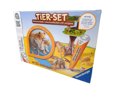 Ravensburger tiptoi Tier-Set Löwen 00 502 0 Lernspiel, Neu
