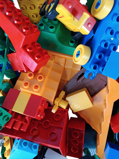 Konvolut LEGO DUPLO ca. 3 kg Bausteine & Zubehör, ab 2 3 4 Jahre