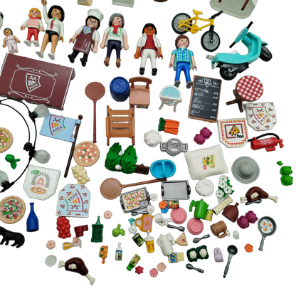 Playmobil Pizzeria mit Gartenrestaurant 70336 Spielset mit Zubehör