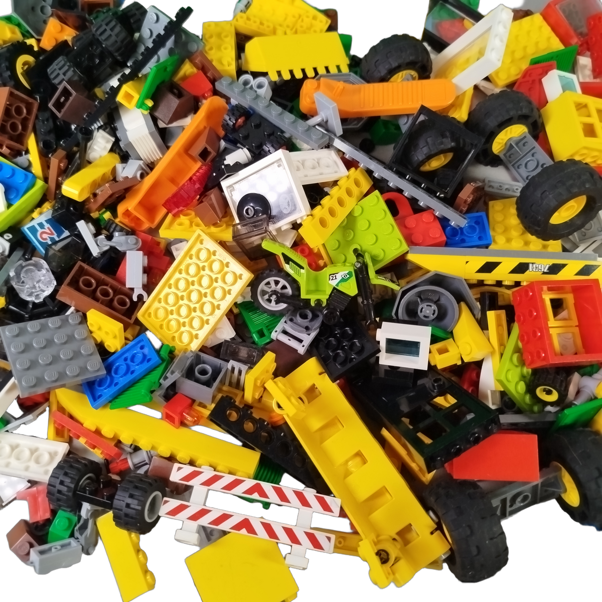 Konvolut LEGO Bausteine & Grundplatte 32x32, ca. 1 kg, ab 6 Jahre