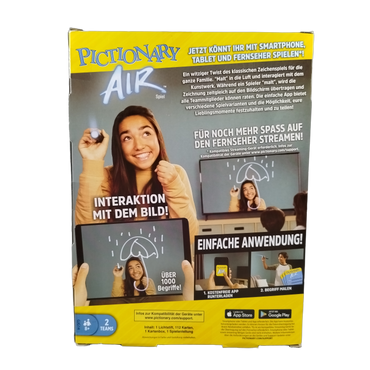 Mattel Pictionary Air GJG13/GJG14 Partyspiel, Neu