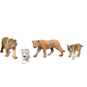 Schleich Bundle Wildkatzen 7 Teile Tierfiguren