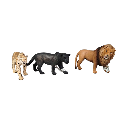 Schleich Bundle Wildkatzen 7 Teile Tierfiguren