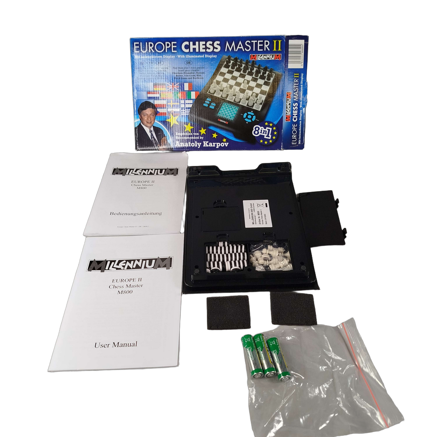 Millennium Chess Master M800 Schachcomputer Neu