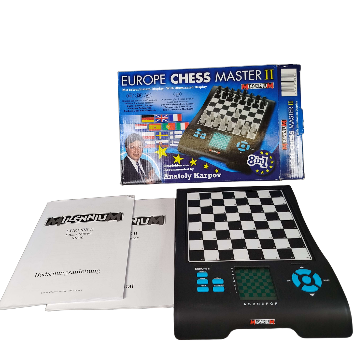 Millennium Chess Master M800 Schachcomputer Neu