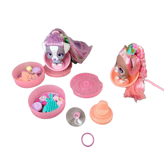 IMC Toys Bundle Barbie & Modepuppen Set von 2 Puppen Etui & Zubehör