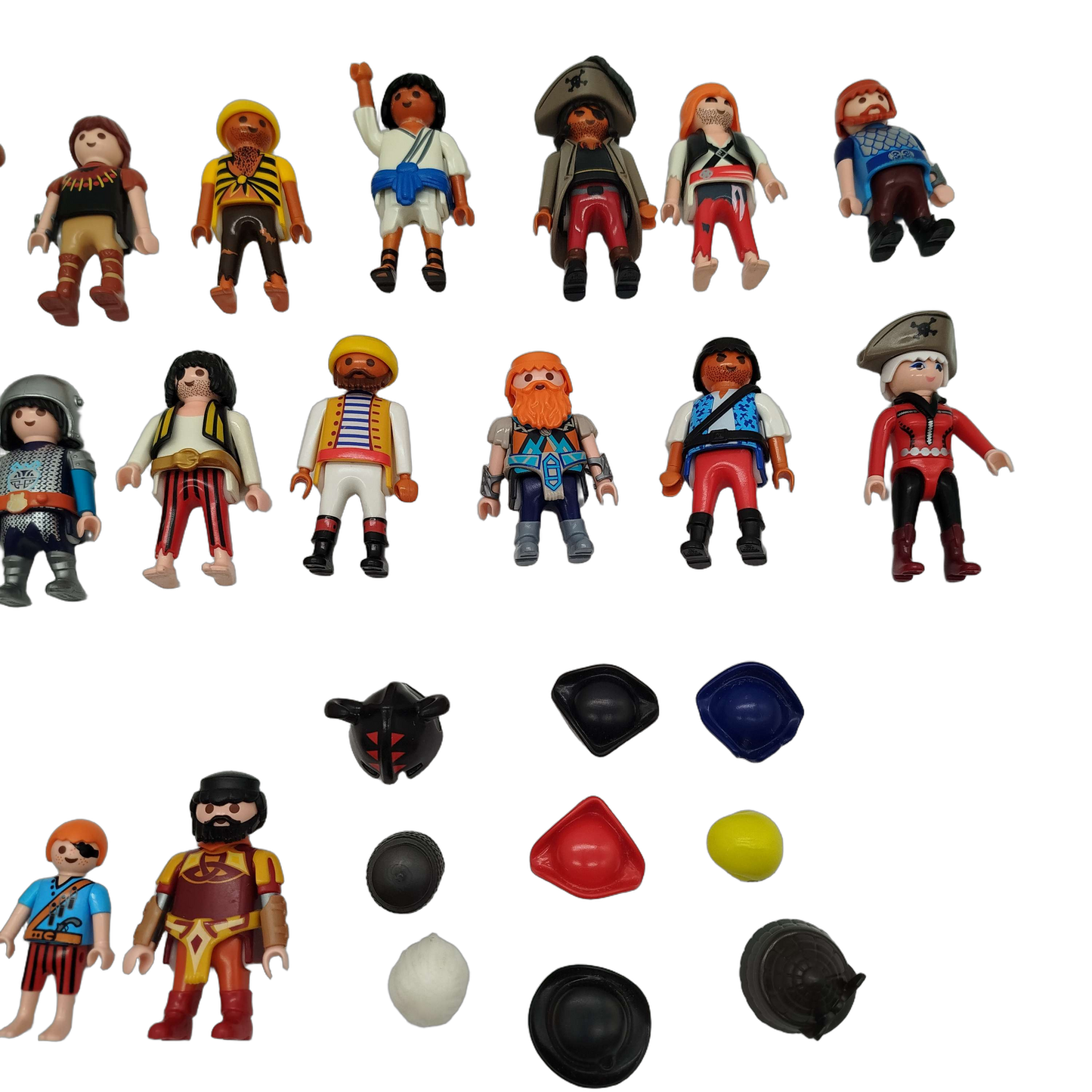 Playmobil Bundle Piraten Ritter Wikinger 21x Figuren