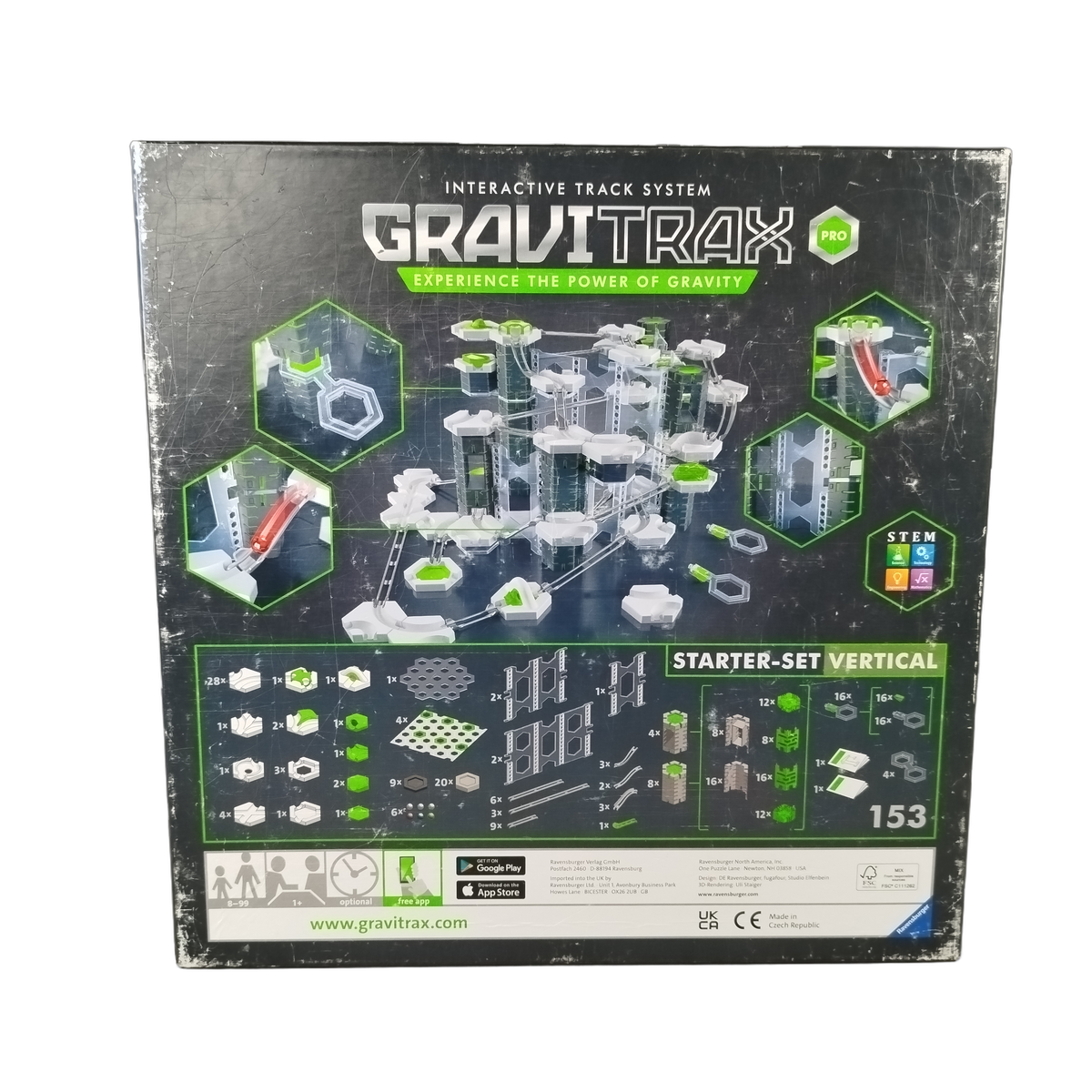 Ravensburger GraviTrax PRO Starter-Set Vertical Kugelbahn