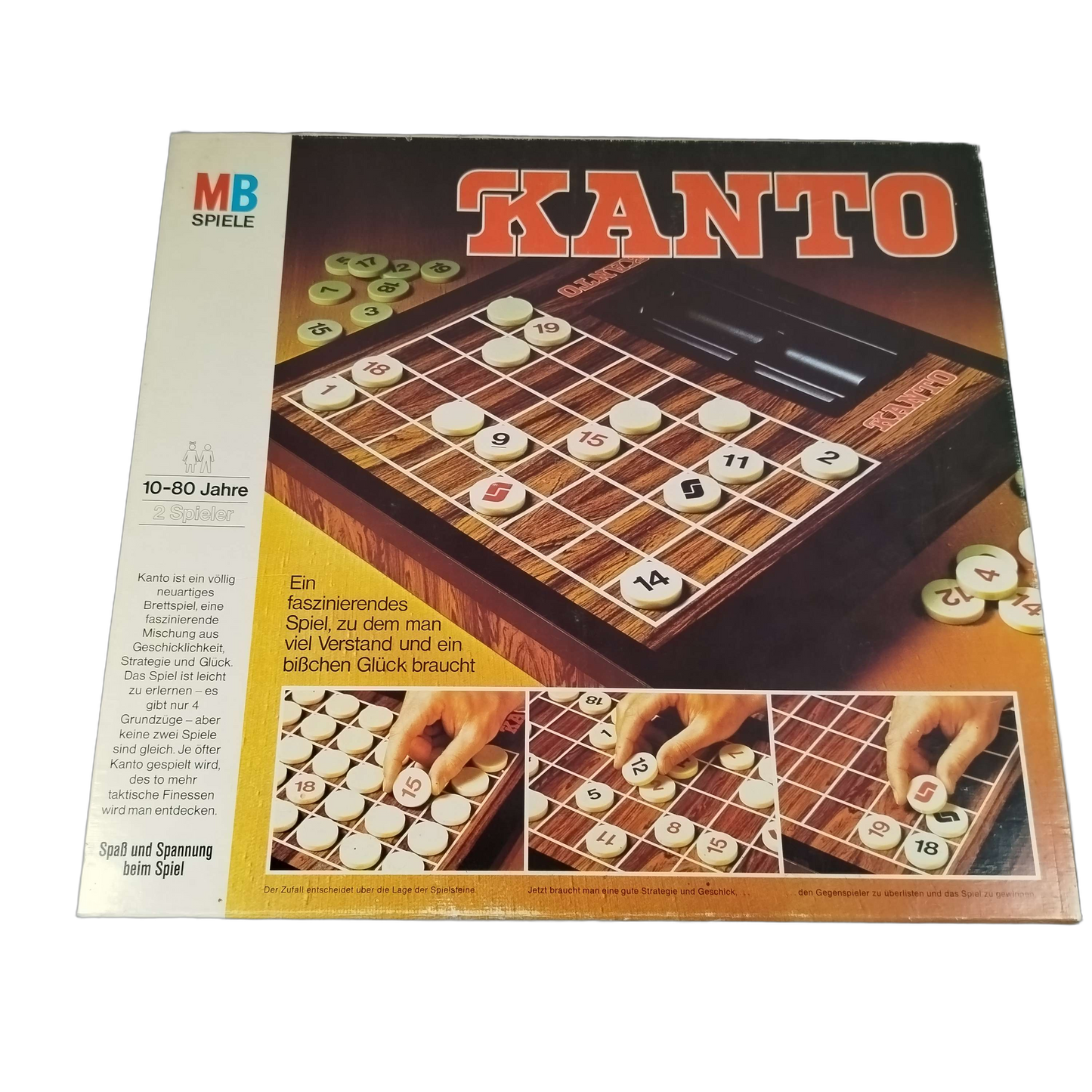MB Spiele Kanto Brettspiel Strategie 2 Spieler