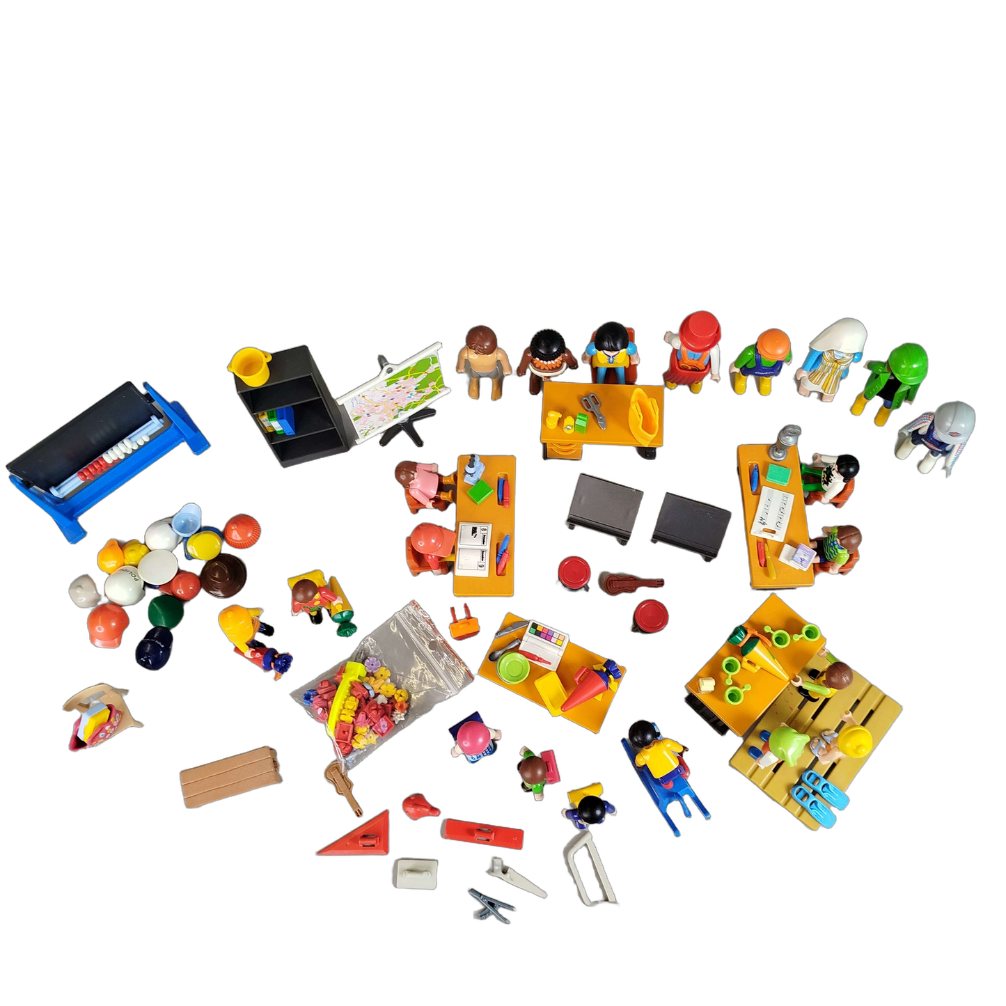 Konvolut Playmobil Schule & Wissenschaft Figuren ca. 1 kg