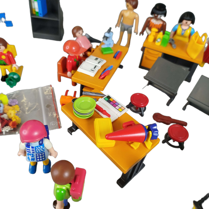 Konvolut Playmobil Schule & Wissenschaft Figuren ca. 1 kg