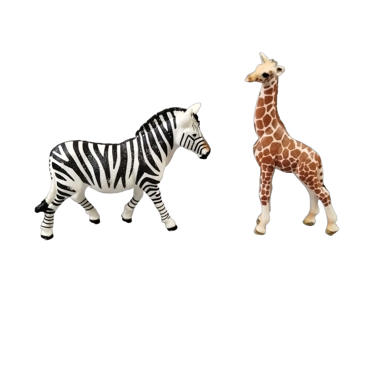 Schleich Tiere Bundle Löwe Giraffe Zebra Fuchs 7 Teile Tierfiguren