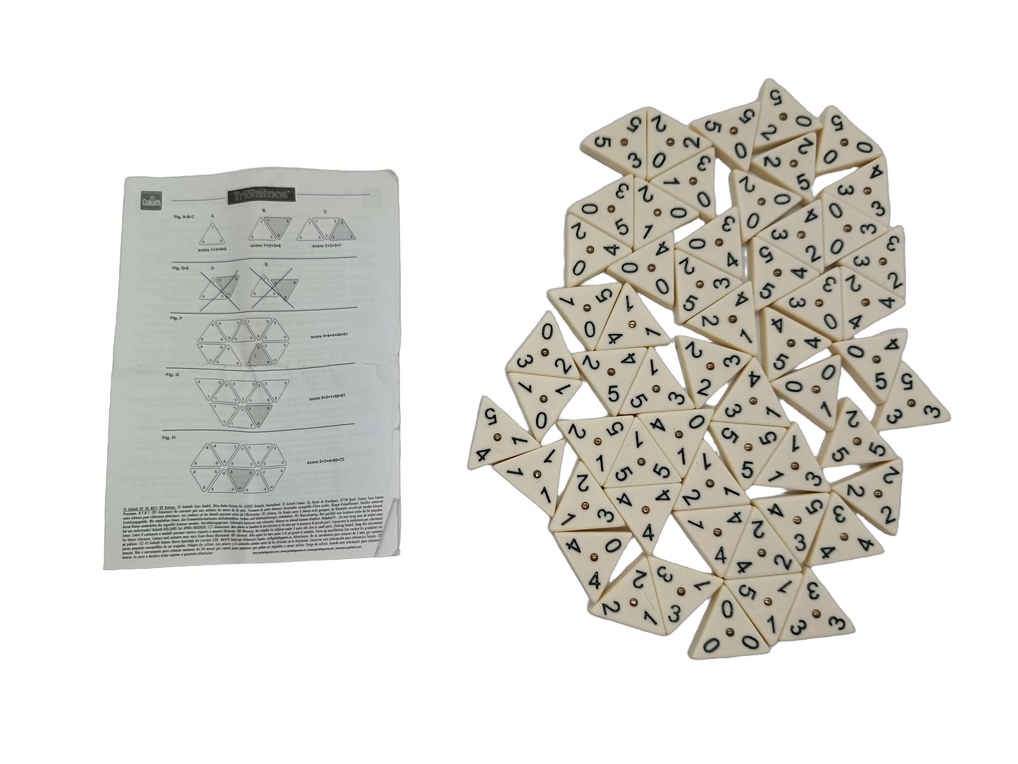 Goliath Triominos Pocket 60640 Brettspiel & Strategiespiel