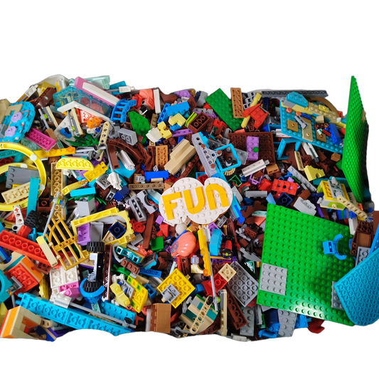 Konvolut LEGO Klemmbausteine & Grundplatten ca. 2,5 kg, ab 6 Jahre