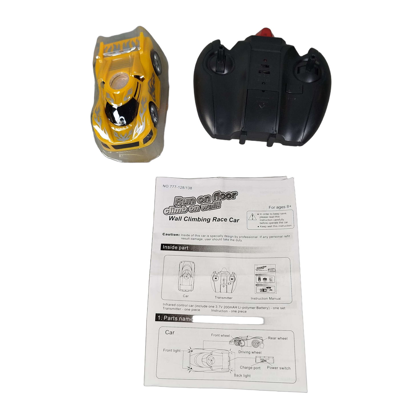 Wall Climbing RC Auto 777-128/138 Rennauto