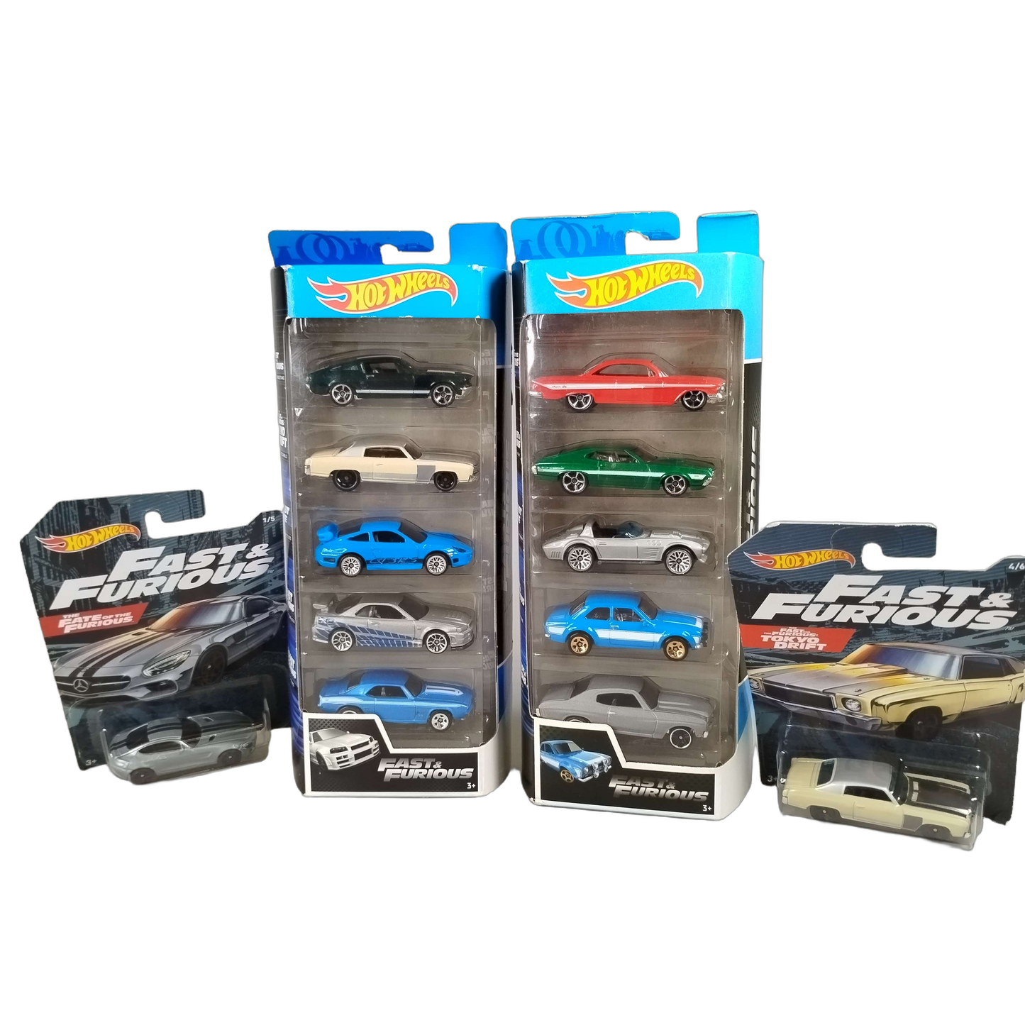 Hot Wheels Bundle Fast Furious 12x Autos, neu