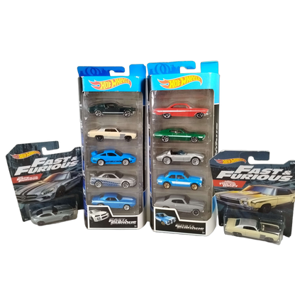 Hot Wheels Bundle Fast Furious 12x Autos, neu