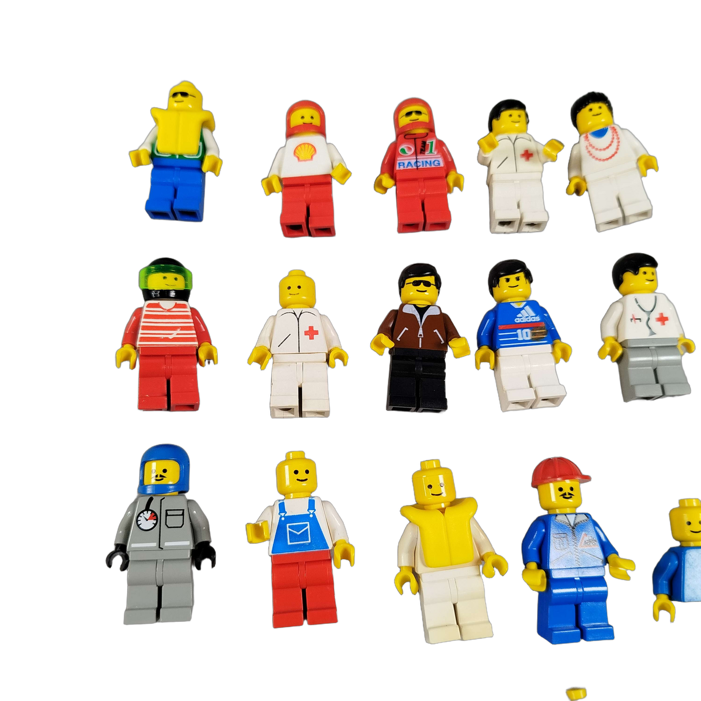 LEGO Bundle Vintage 19x Minifiguren Racing City Space
