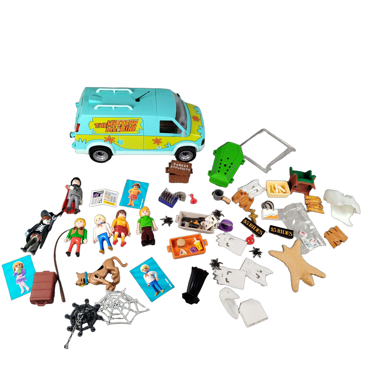 Playmobil Bundle Scooby-Doo 70286 70287 Set von 2 Mystery Machine & Figuren