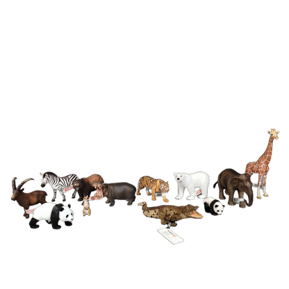 Schleich Tiere Bundle Safari 12 Teile Tierfiguren