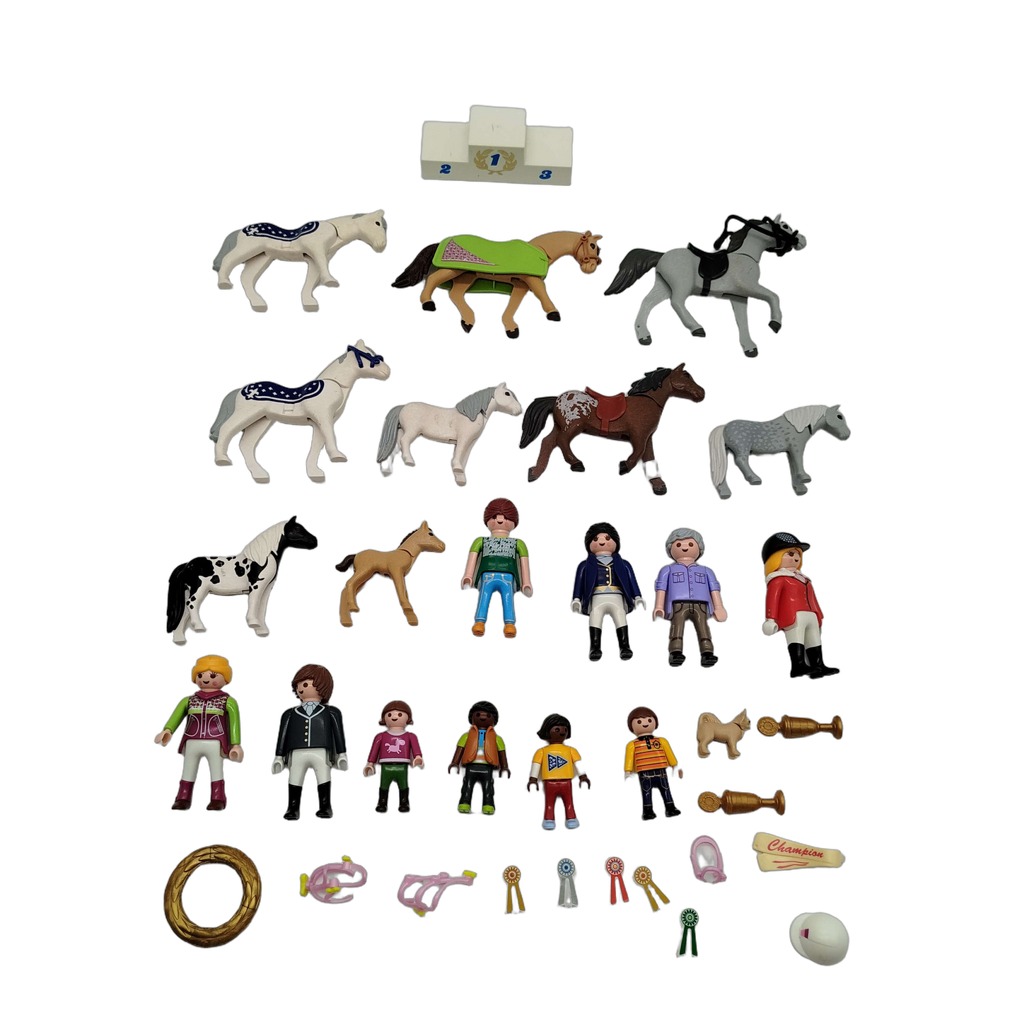Playmobil Bundle Reitturnier Figuren & Pferde