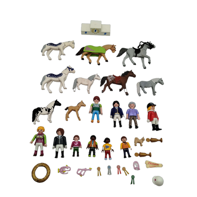 Playmobil Bundle Reitturnier Figuren & Pferde