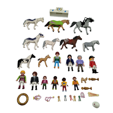 Playmobil Bundle Reitturnier Figuren & Pferde