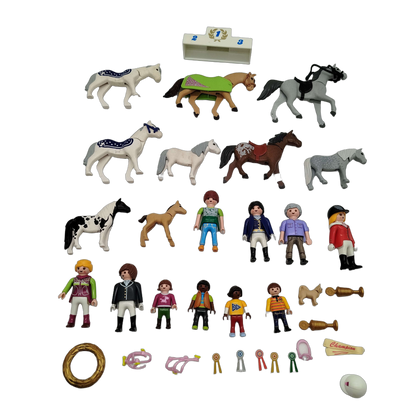 Playmobil Bundle Reitturnier Figuren & Pferde
