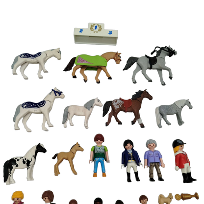 Playmobil Bundle Reitturnier Figuren & Pferde