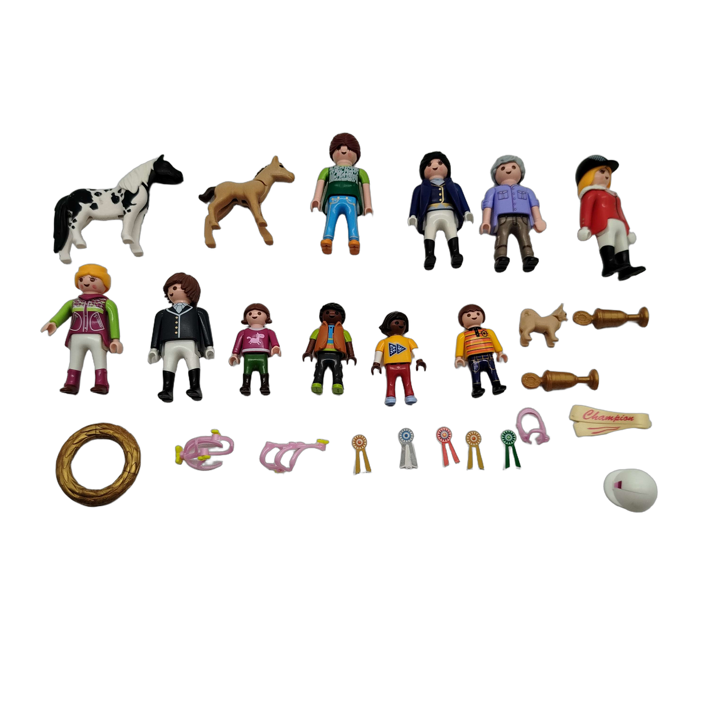 Playmobil Bundle Reitturnier Figuren & Pferde