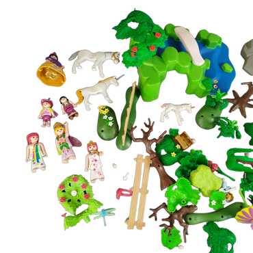 Playmobil Bundle Feenwelt Feen & Einhörner mit Zubehör