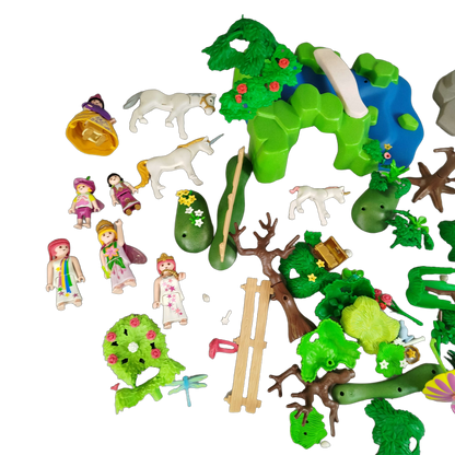 Playmobil Bundle Feenwelt Feen & Einhörner mit Zubehör