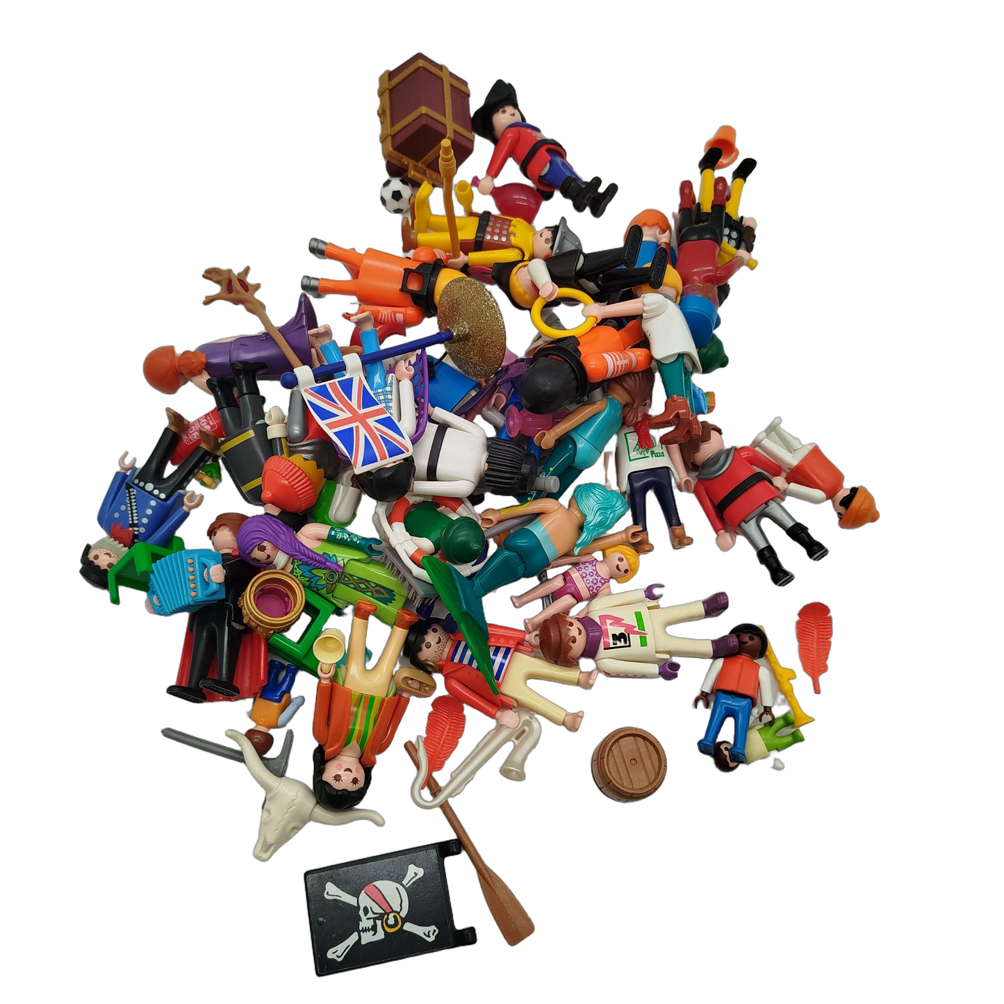 Playmobil Bundle Set von 32 Figuren & Zubehör