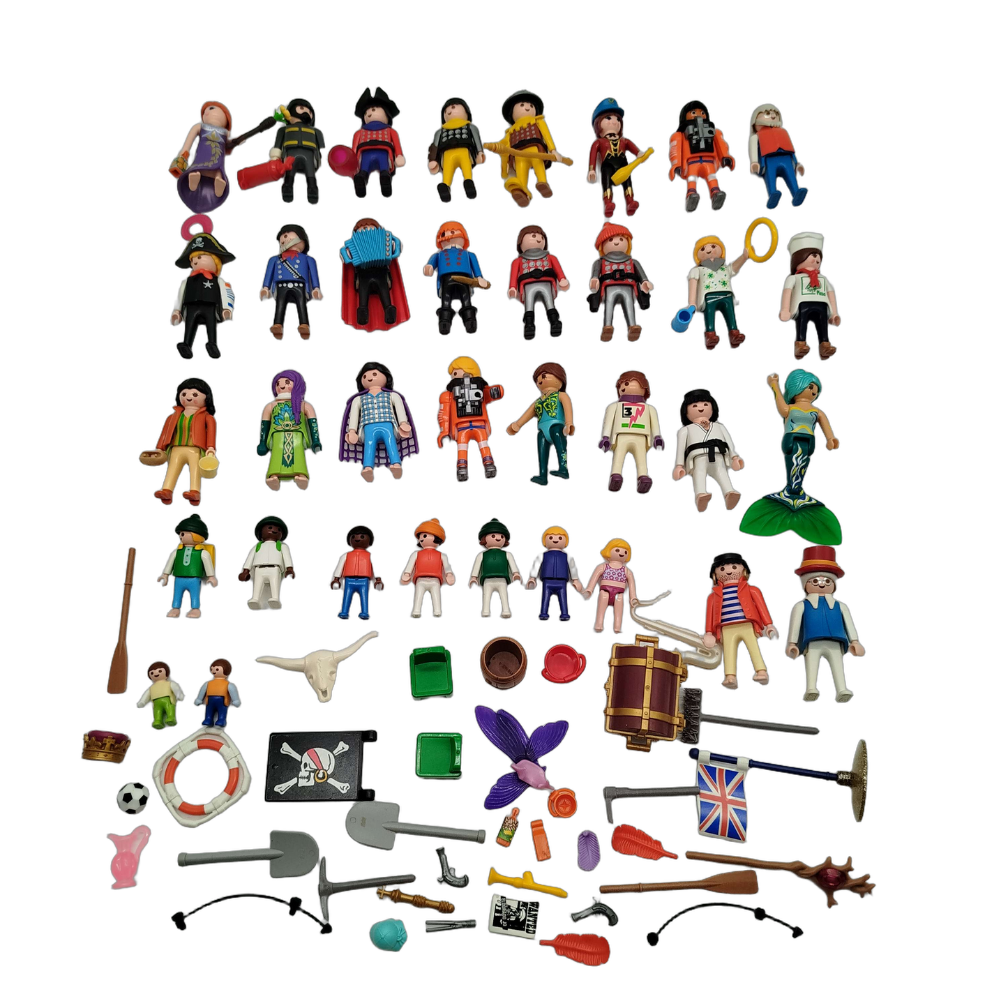 Playmobil Bundle Set von 32 Figuren & Zubehör