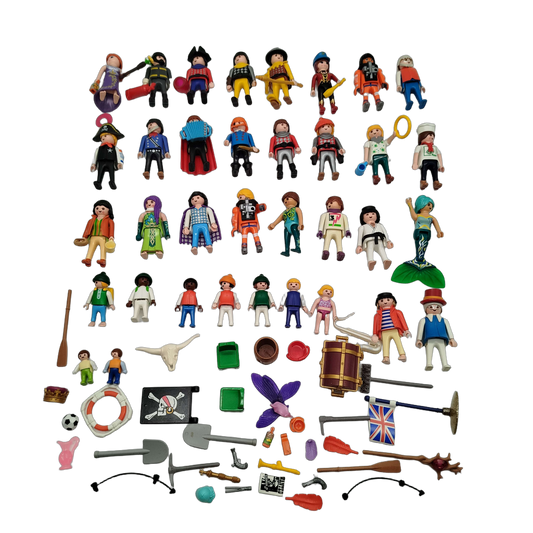 Playmobil Bundle Set von 32 Figuren & Zubehör