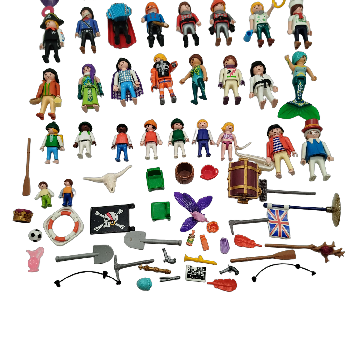 Playmobil Bundle Set von 32 Figuren & Zubehör